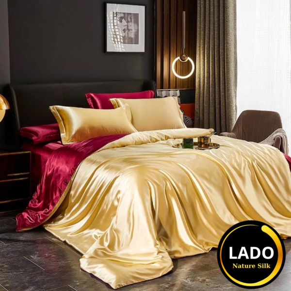 Bộ Chăn Ga Gối Lụa Tơ Tằm 100% iSiLK
